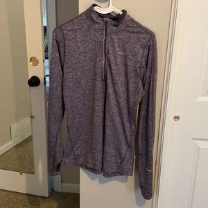 Nike running quarter zip